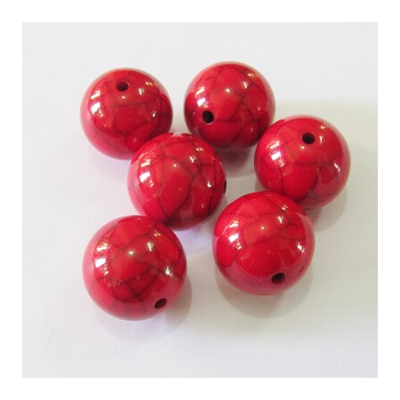 12 or 24 Count Red White and Blue 20mm Bubblegum Bead Mix, Chunky Bubble Gum Beads, Beadable Pen MIx Beads, Bead Mix