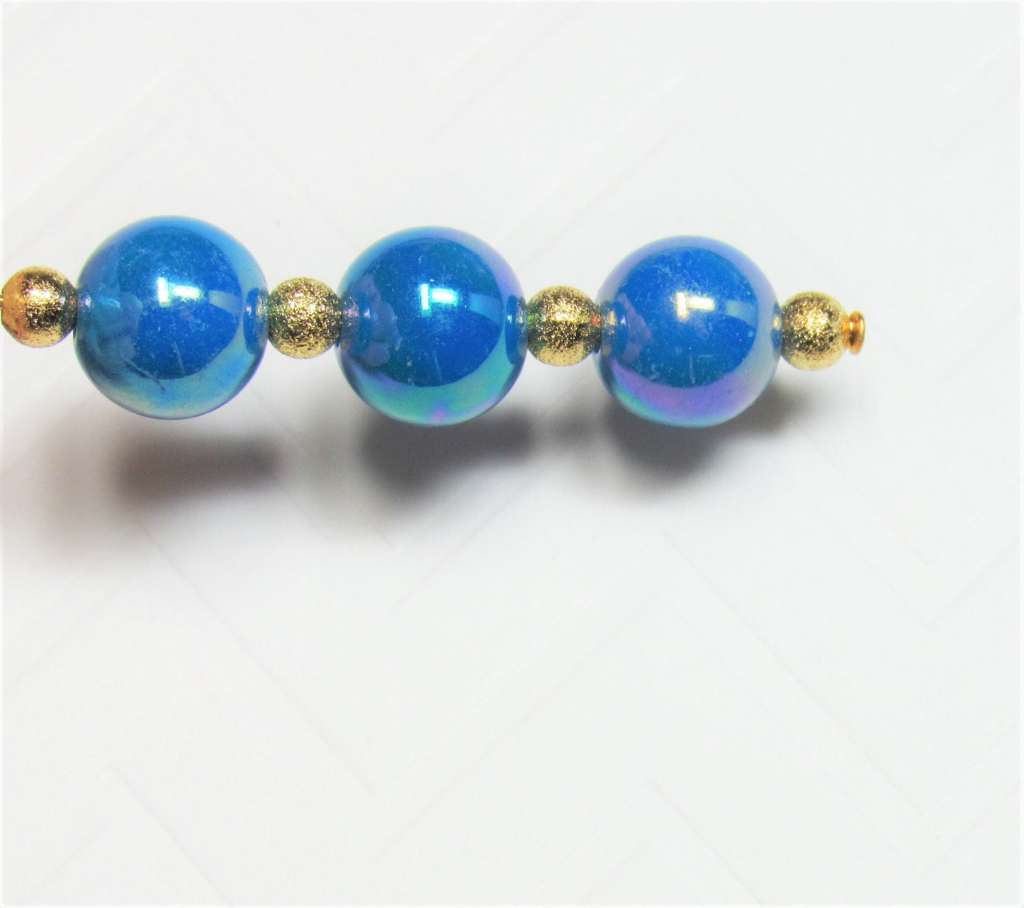 10mm Blue AB Bubblegum Beads,  Chunky Bubblegum Beads, Gumball Beads, Acrylic Beads, Fairy Kawaii Bead, Chunky Bubblegum Bead, Chunky Bead