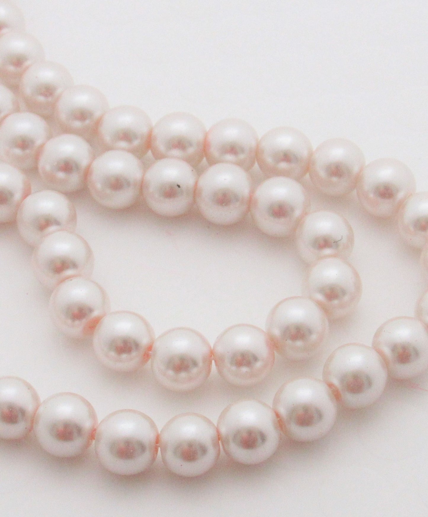 New 10mm Antique White Bubblegum Pearls, Chunky Pearls, Glass Pearls, Gumball Pearl, Bubblegum Necklace Supply Bead, Jewelry Supply, Supply