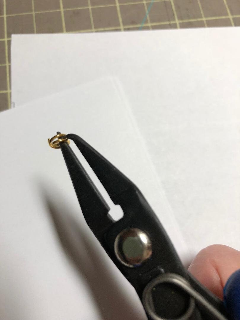 100 Quality 5 mm  Double Loop Gold Split Ring, Jewelry Supply , Double Loop Split Ring Hold There Shape Better Than Standard One