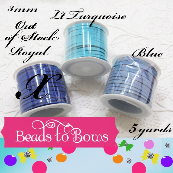 5M Roll Turquoise, Blue Faux Suede Cord, 3 X 1.5mm Jewelry Making Cord, Suede Lacing And Bracelet String, 5M = 16 Feet