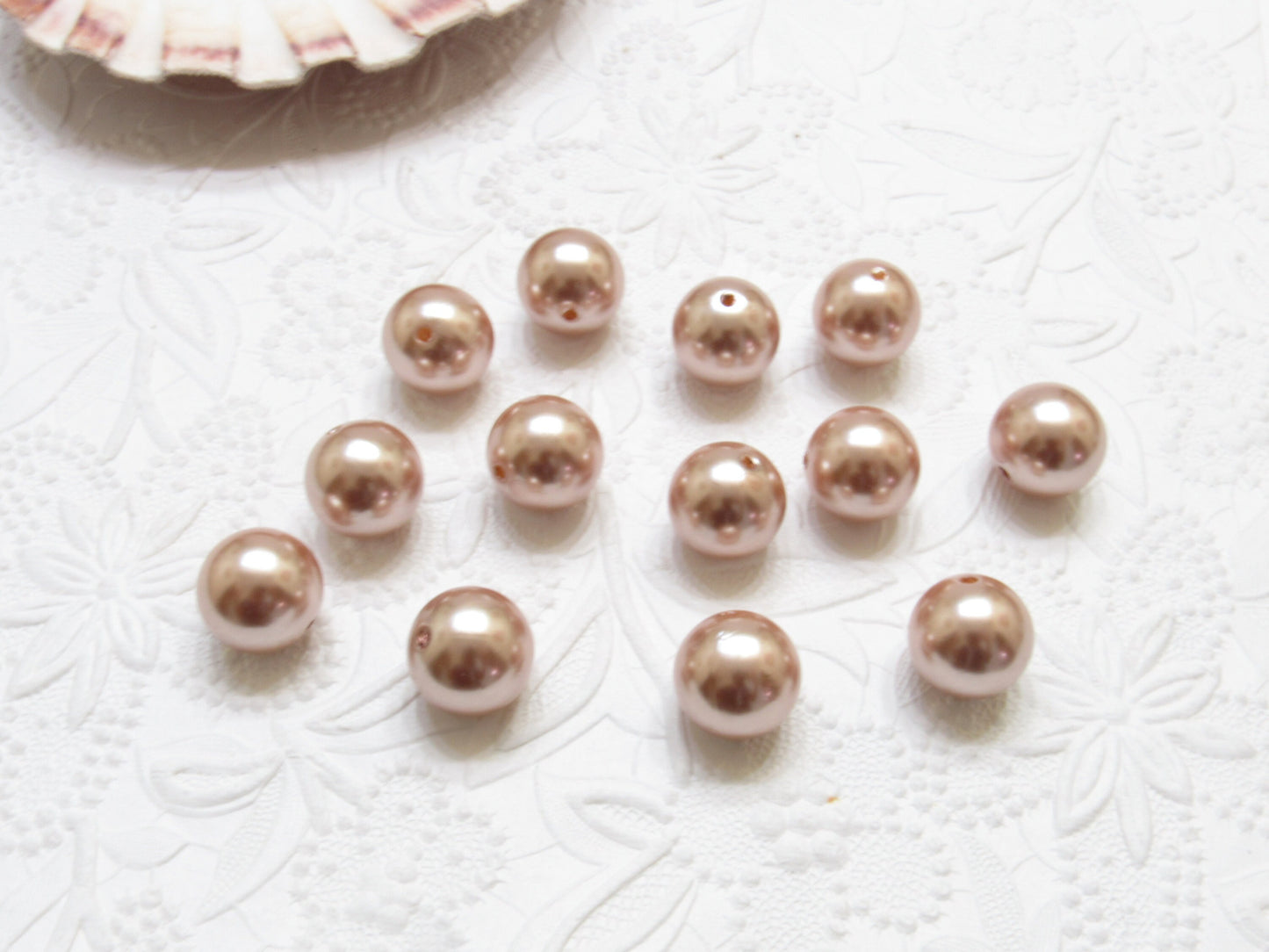 20mm Champaign Pearls, Bubblegum Pearls, Gumball Pearls, Round Acrylic Pearls, Chunky Necklace Bead Supply,