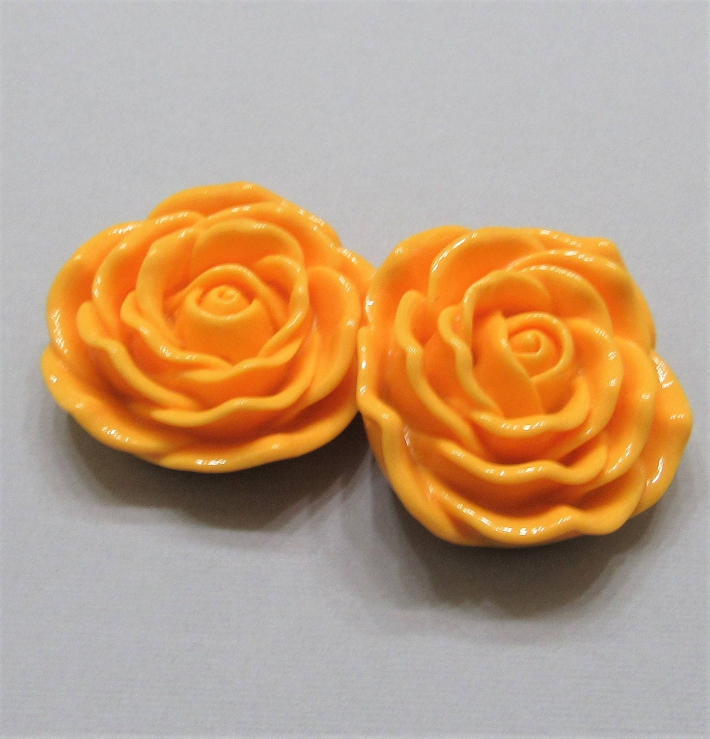 45mm Golden Chunky Rose Bead, Focal Beads, Bubblegum Rose Bead, Chunky Rose Necklace Bead, Chunky Rose Beads, Bubblegum Beads, Flower Beads