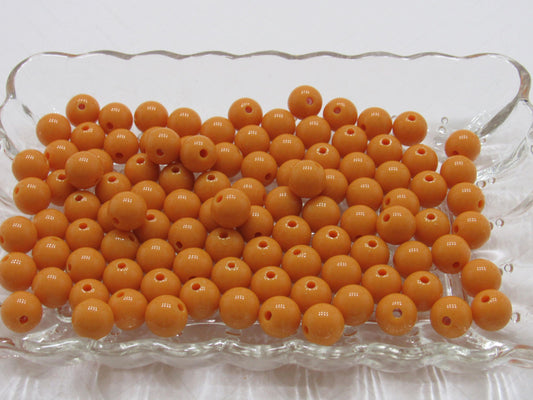 50 Mustard 12mm Bubblegum Beads, Chunky Bubblegum Beads, Chunky Necklace Supply Bead, Gumball Beads, Bubblegum Beads, DIY Bead Supply