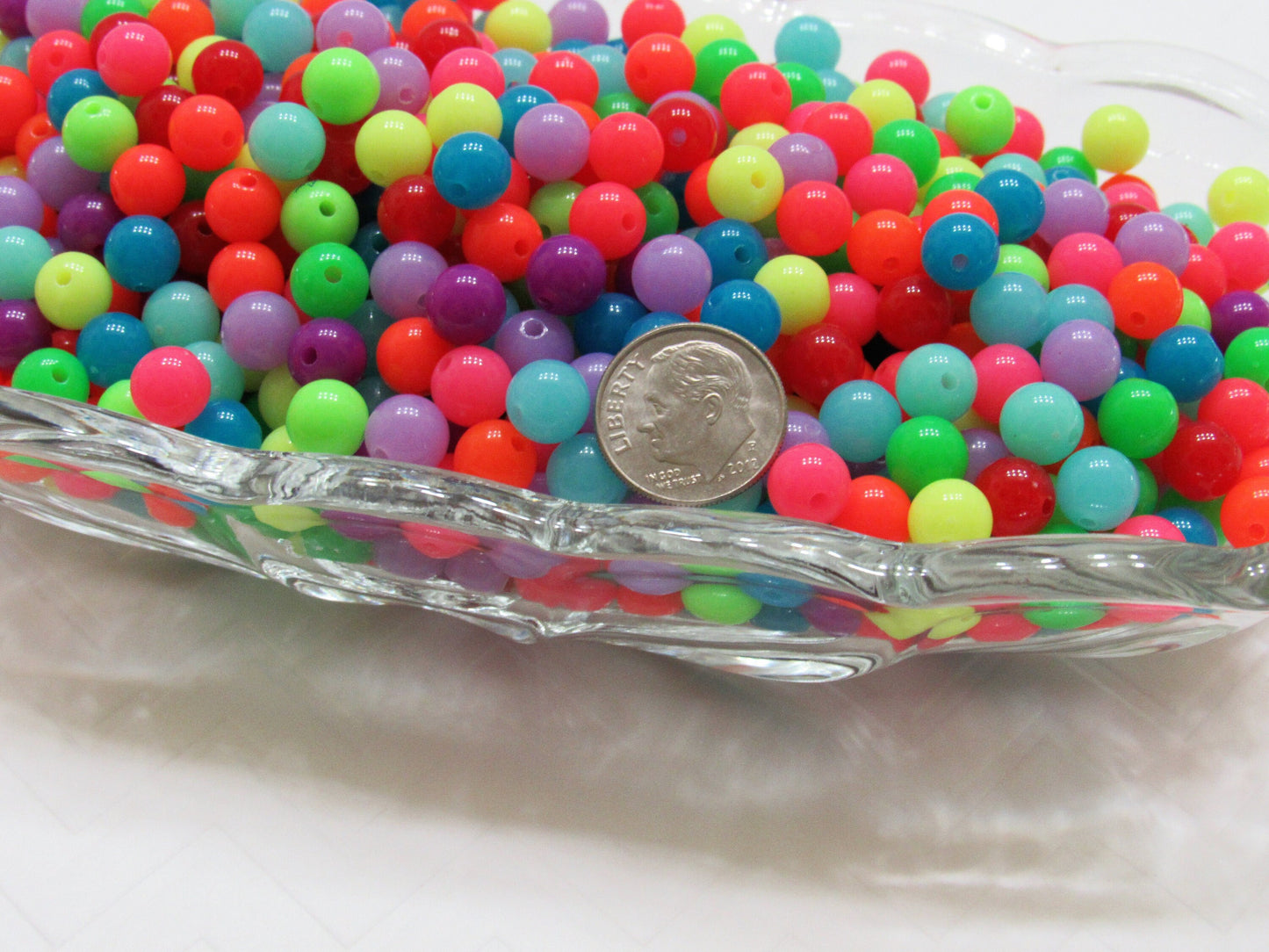 Sale 100 count 1.99 Neon Chunky Beads, Necklace Supply Bead, Gumball Beads, Bubblegum Beads, DIY Bead Supply