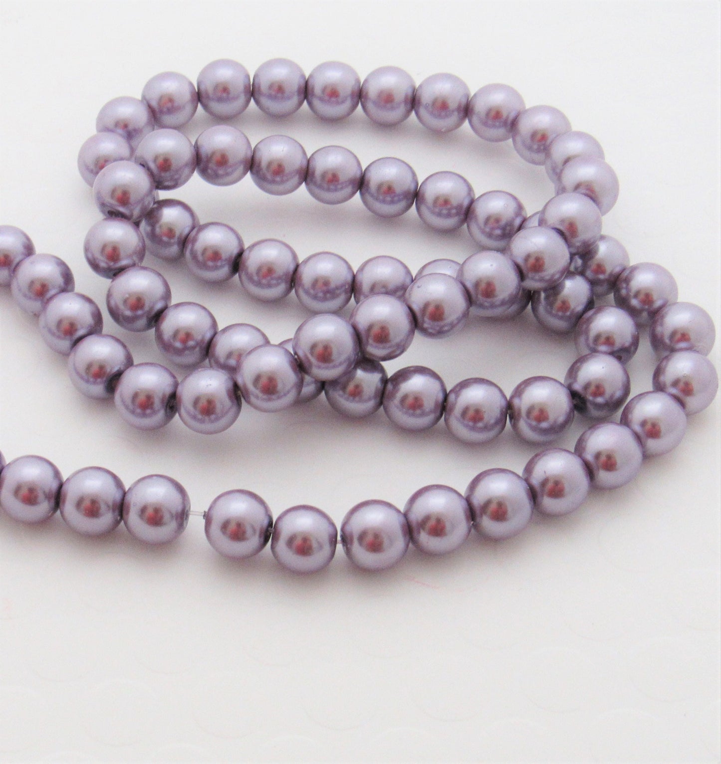10mm Plum Bubblegum Pearls, Chunky Pearls, Glass Pearls, Gumball Pearls, Bubblegum Necklace Supply Bead, Jewelry Supply,  Supply