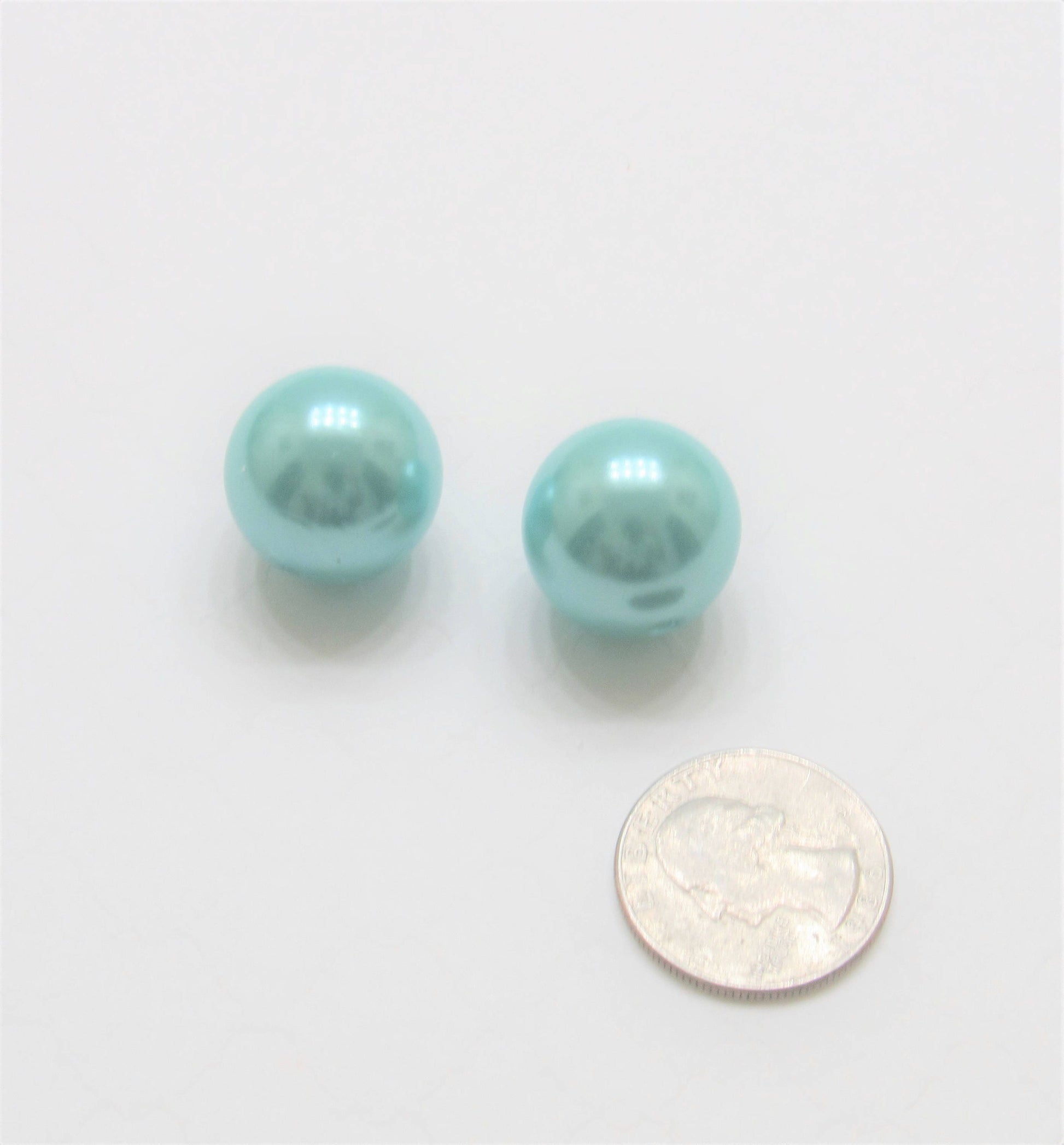 20mm Aqua Pearl Beads, Chunky Pearl Beads, Bubblegum Pearl Bead, Chunky Beads, Faux Pearl Beads, Gumball Pearl Beads, Supply Beads