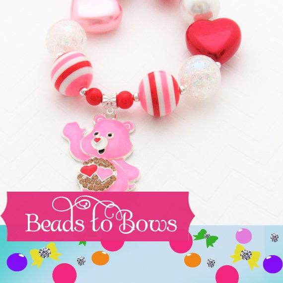 20mm Red and Pink Bubblegum Beads, Chunky Striped Beads, Valentine Chunky Necklace Supply Bead, Pink Red White Striped Beads