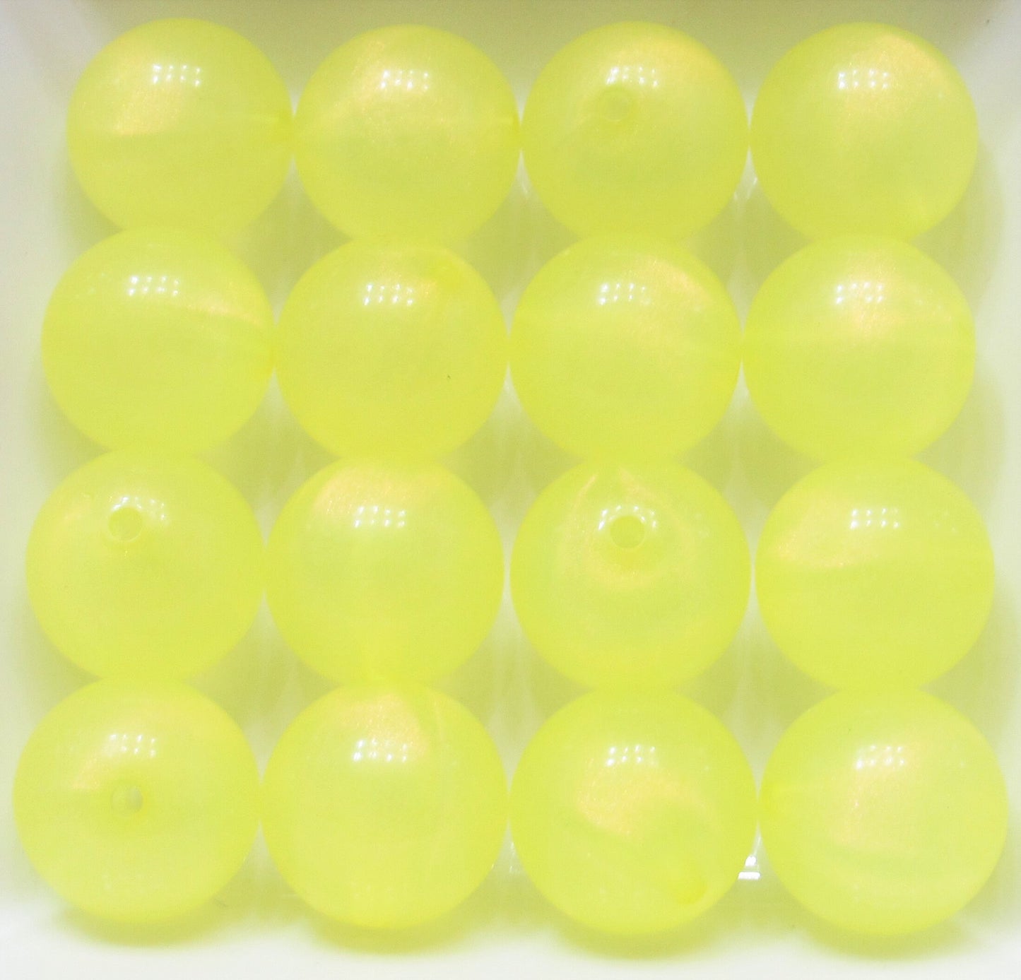 NEW 20mm Yellow Allusion Glitter Bubblegum Beads, Chunky Beads, Bubblegum Glitter Beads, Chunky Beads,  Chunky Bead Supply, Glitter Bead