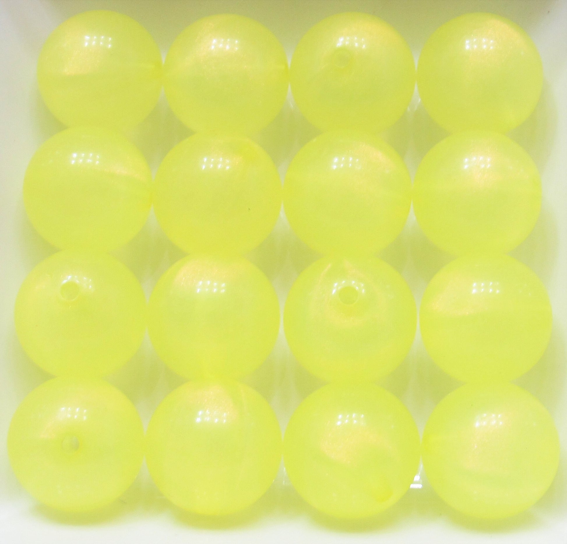 NEW 20mm Yellow Allusion Glitter Bubblegum Beads, Chunky Beads, Bubblegum Glitter Beads, Chunky Beads,  Chunky Bead Supply, Glitter Bead