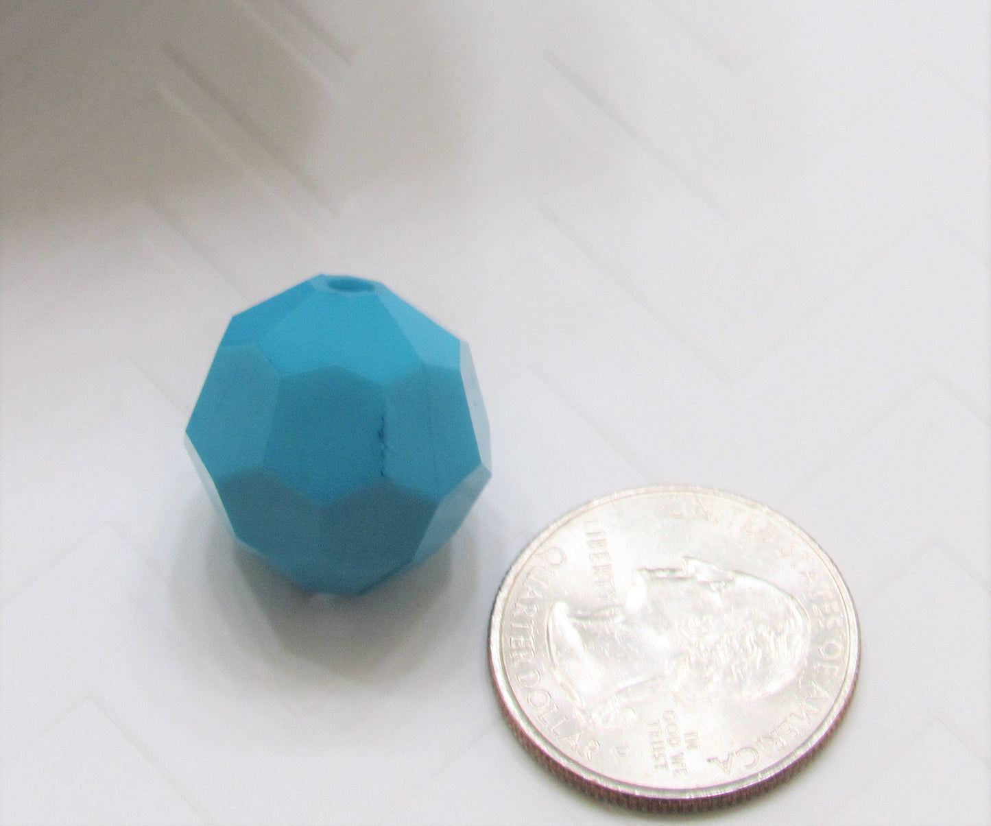 20mm Solid Turquoise Faceted Beads, 10ct Bubblegum Beads, Gumball Beads, Acrylic Bead, Bubblegum Bead, Solid Round Bead Chunky Necklace Bead