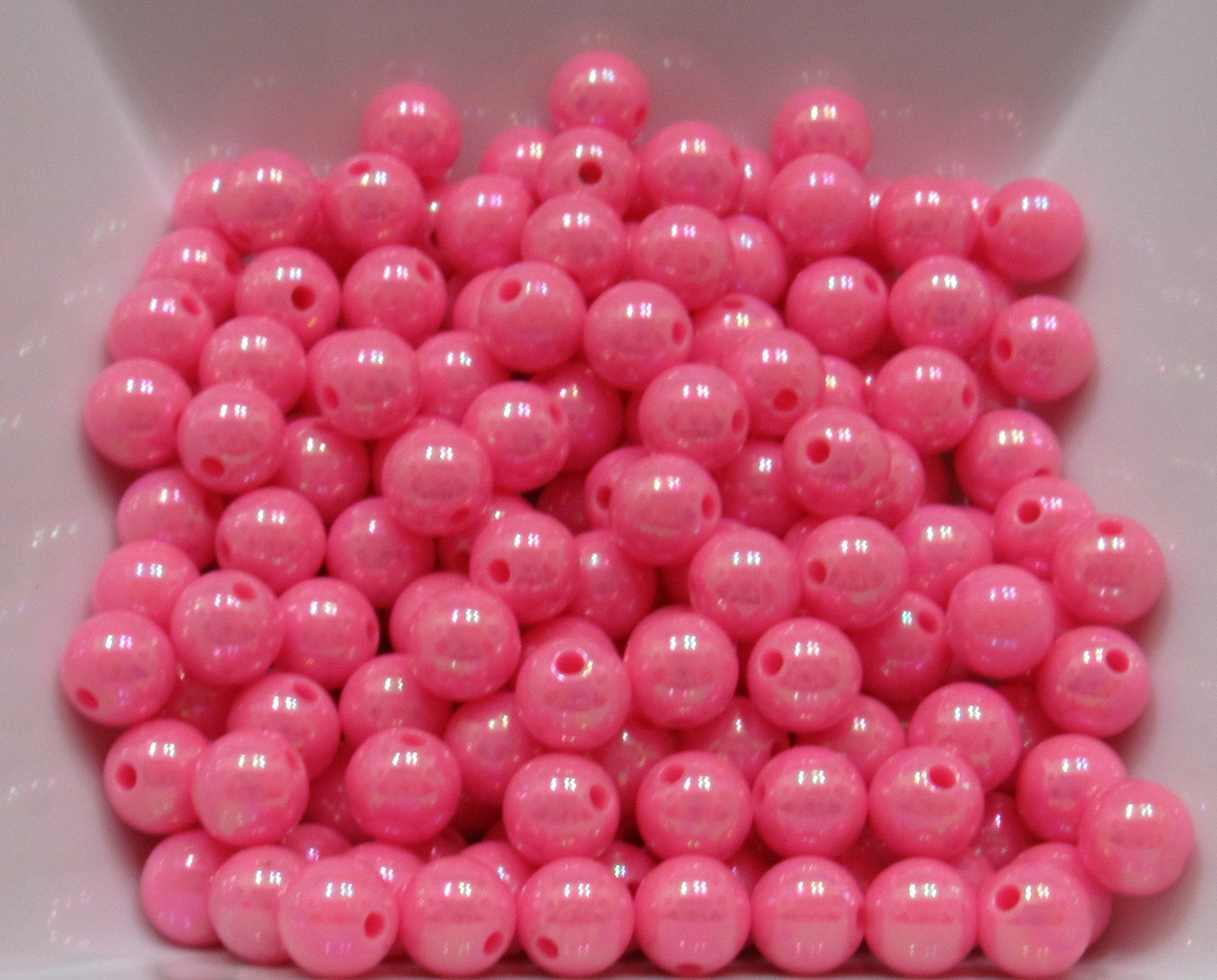 10mm AB Pink Bubblegum Beads, Chunky Bubblegum Beads, Gumball Beads, Acrylic Beads, Fairy Kawaii Bead Chunky Bubblegum Bead Chunky Bead