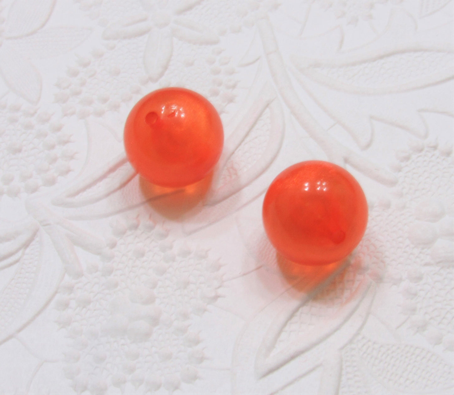 NEW 20mm Orange Allusion Glitter Bubblegum Beads, Chunky Beads, Bubblegum Glitter Beads, Chunky Beads,  Chunky Bead Supply, Glitter Bead