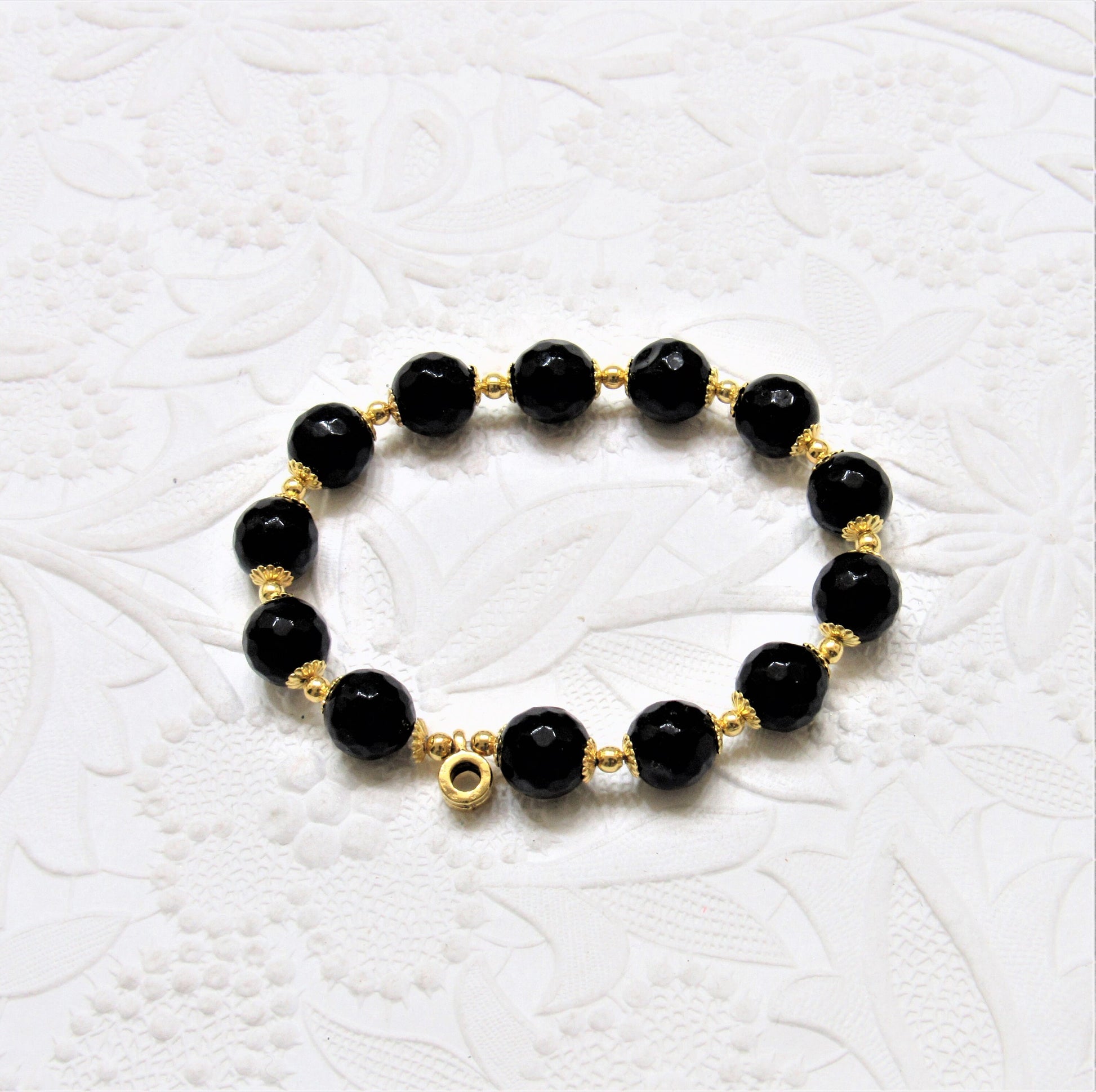 Natural Malaysia Black Jade 10mm Beads, 14 inch Strand, 37 piece strand,  Dyed Natural Malaysia Jade Beads