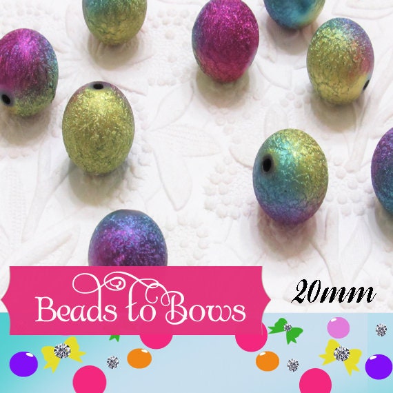 20mm Stardust Bubblegum Beads, Blue, Purple, Gold Stardust  Beads, Mermaid Bubblegum Bead, Chunky  Stardust Bead