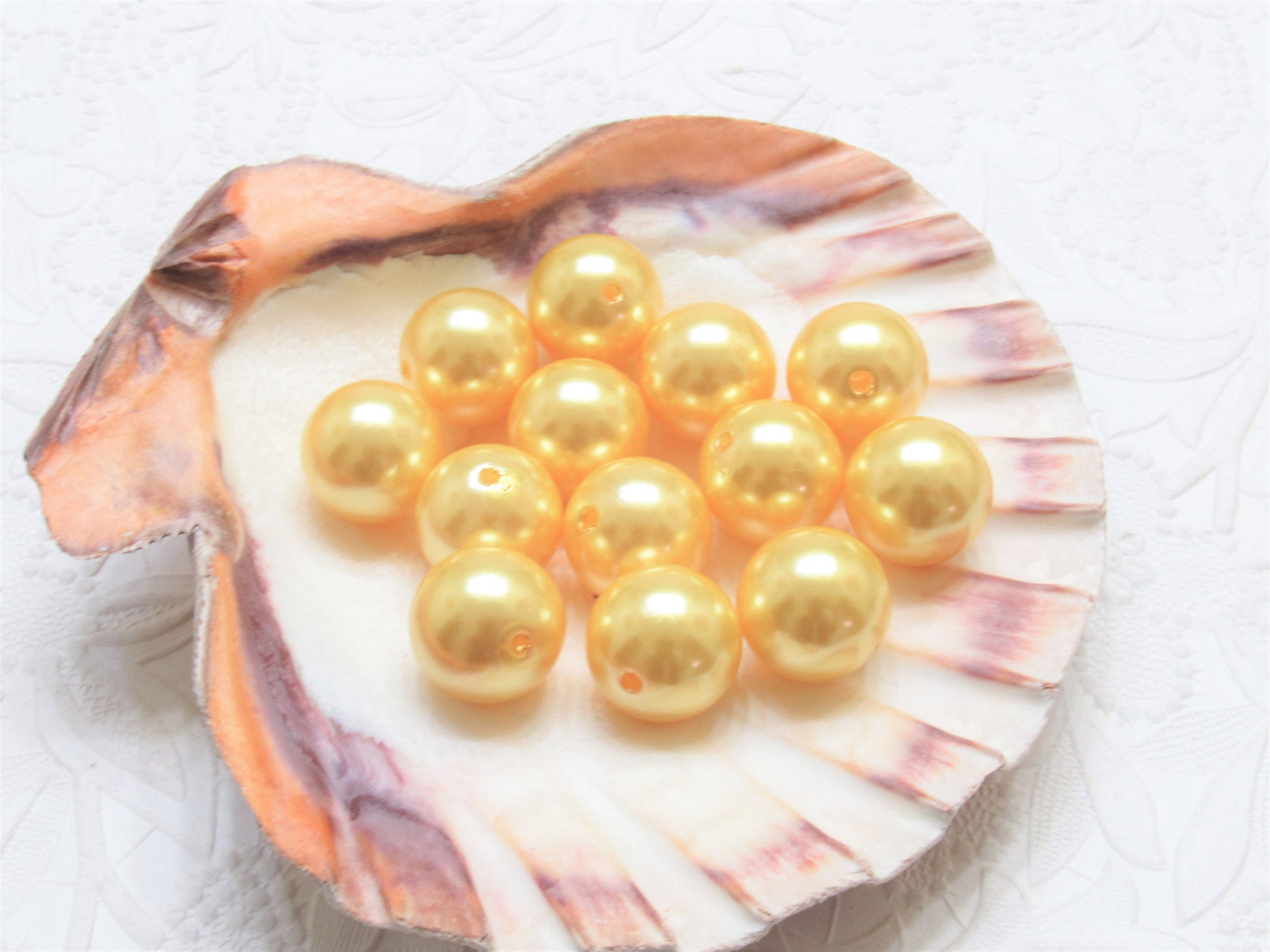 NEW 20mm Buttercup Pearls, Bubblegum Pearls, Gumball Pearls, Round Acrylic Pearls, Chunky Necklace Bead Supply,