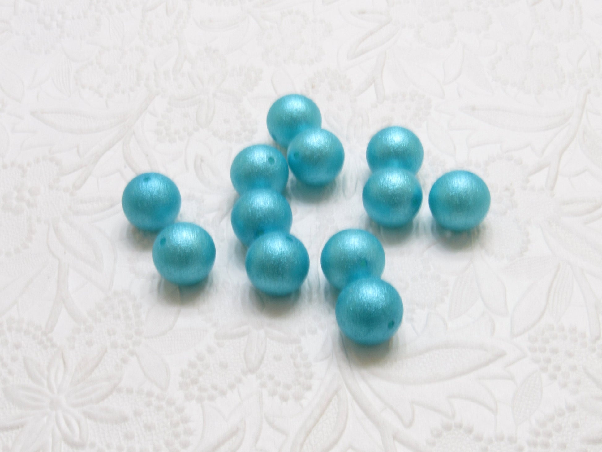 20mm Light Turquoise Wrinkled Bubblegum Pearl Beads, Gumball Beads,  Round Wrinkled Pearls, Acrylic  Beads, Chunky Necklace Supply Bead,