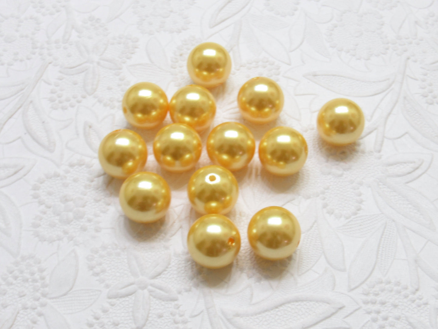NEW 20mm Buttercup Pearls, Bubblegum Pearls, Gumball Pearls, Round Acrylic Pearls, Chunky Necklace Bead Supply,