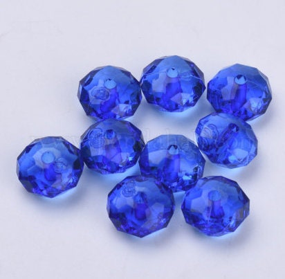 22mm Royal Rondelle Beads, Bubblegum Faceted Beads, Crystal Look Chunky Bead, Gumball Beads, Bubbegum Necklace Supply Beads