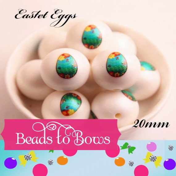 50% off was 4.00 now 10 pcs. 2.00 Easter Egg Bubblegum Beads, Gumball Beads, Chunky Acrylic Beads, 20mm Chunky Beads, Bubblegum Beads