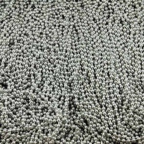 50 Colored 24 in. Ball Chain Necklaces, Pendant Chains, Dog Tag Chains, Necklace Chains, 24 Inch Gunmetal, Antique Brass, Silver Ball Chains