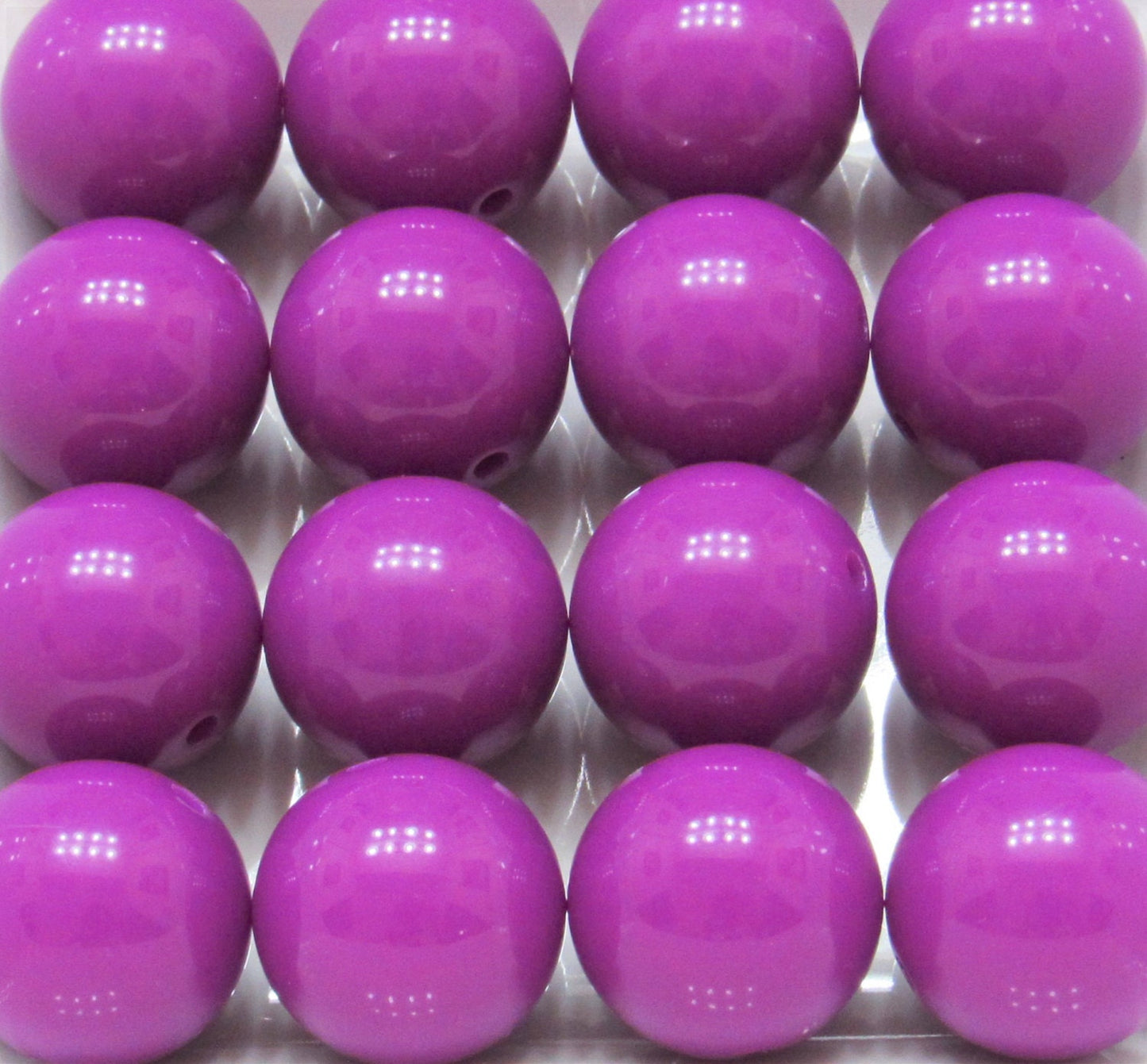 20mm Neon Purple BUBBLEGUM Beads Chunky Neon Purple Bead Neon Purple Gumball Bead Chunky Neon Purple Necklace Bead acrylic bubblegum bead