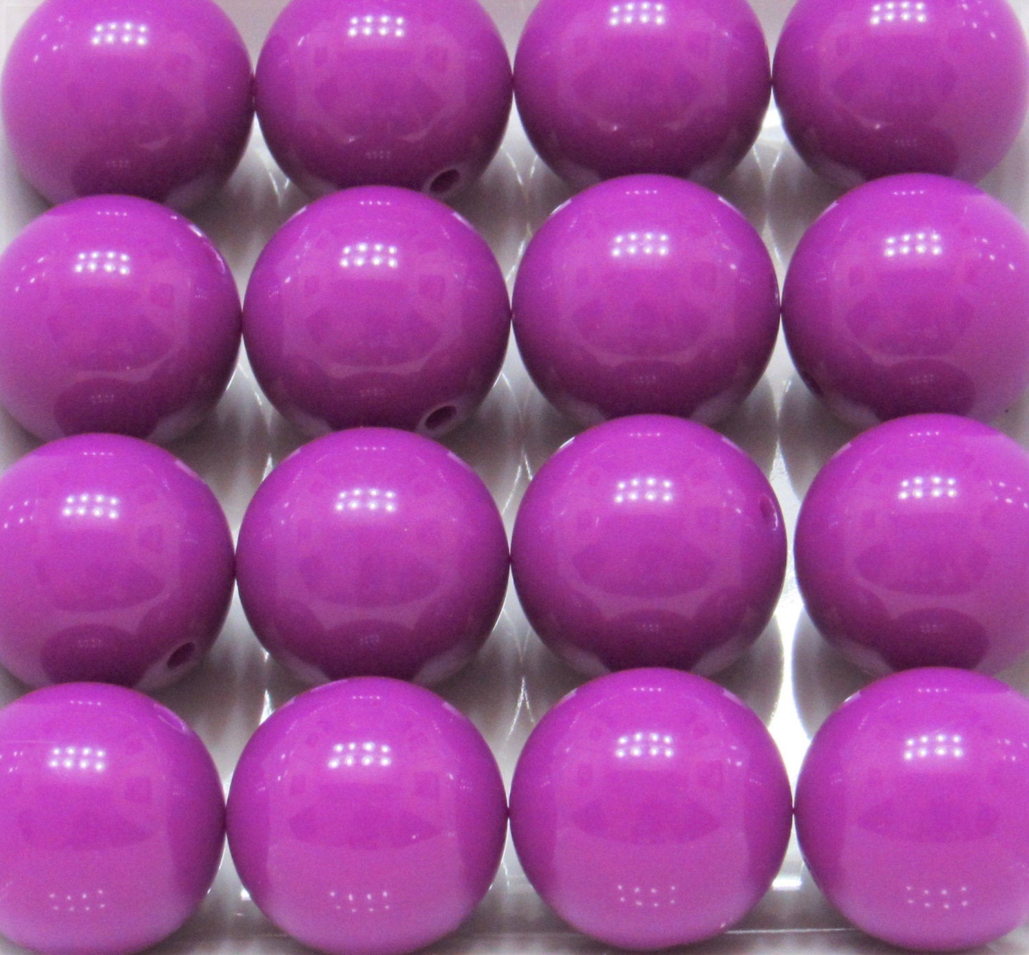 20mm Neon Purple BUBBLEGUM Beads Chunky Neon Purple Bead Neon Purple Gumball Bead Chunky Neon Purple Necklace Bead acrylic bubblegum bead