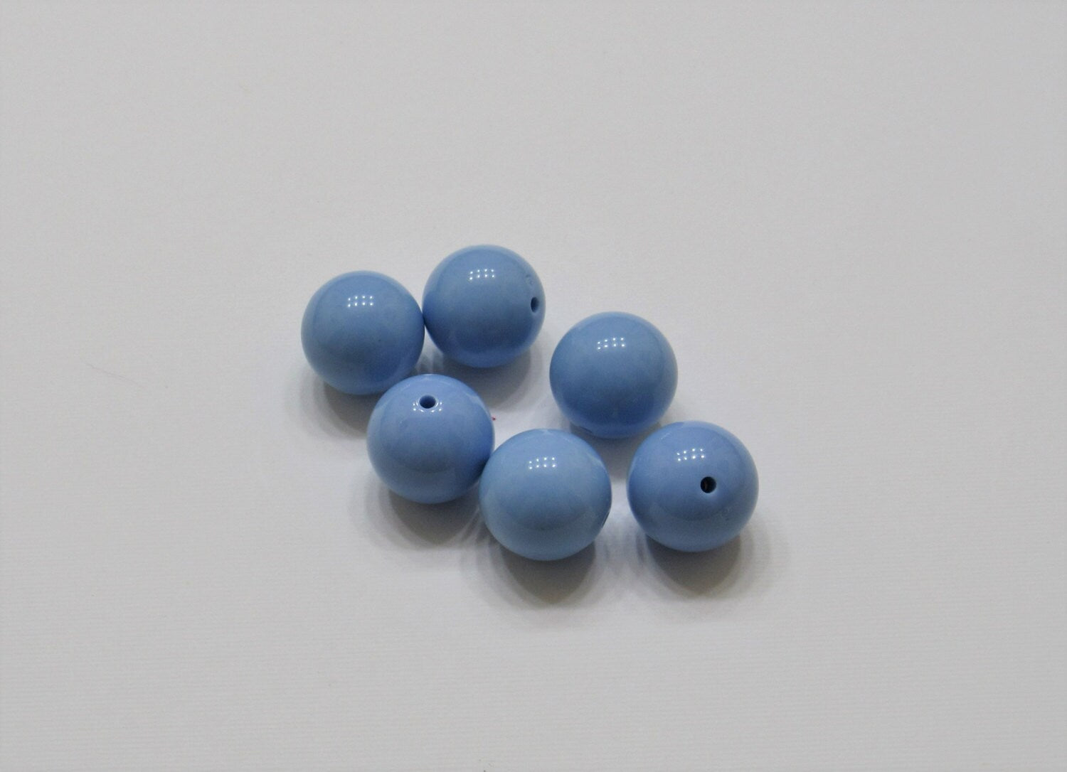 20mm Blue Bubblegum Beads, Chunky Bead, Acrylic Bubblegum Beads, Gumball Beads, Chunky Necklace Supply Bead, Chunky Bubblegum Beads