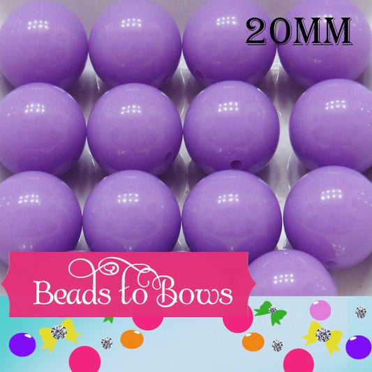 20MM Neon Light PURPLE,BUBBLEGUM beadss, chunky Supply bead, Neon Purple bubblegum bracelet bead  necklace bead acrylic bubblegum beads